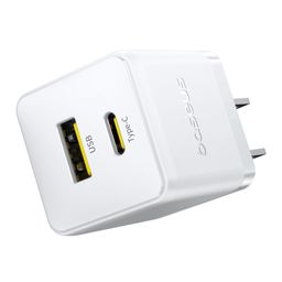 Củ Sạc Nhanh Baseus Palm C+U Charger 20W (USB + Type C Dual Port, 20W PD/QC 3.…