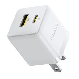 Củ Sạc Nhanh Baseus Palm C+U Charger 20W (USB + Type C Dual Port, 20W PD/QC 3.…