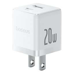 Củ Sạc Nhanh Baseus Palm C+U Charger 20W (USB + Type C Dual Port, 20W PD/QC 3.…