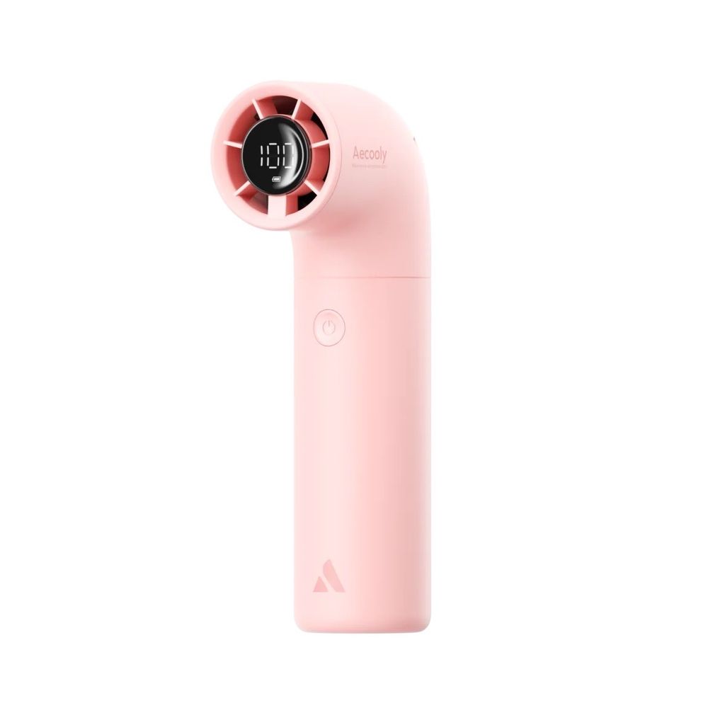 Quạt Cầm Tay AECOOLY Aero (2000mAh, 15H, 4 Speed Settings, LED Digital Display…