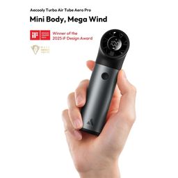 Quạt Cầm Tay AECOOLY Aero Pro (3500mAh, 14H, 6 Speed Settings, LED Digital Dis…