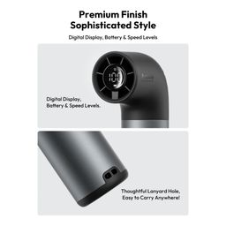 Quạt Cầm Tay AECOOLY Aero Pro (3500mAh, 14H, 6 Speed Settings, LED Digital Dis…