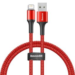 Cáp sạc nhanh Baseus Halo USB to Lightning 2.4A, hỗ trợ truyền dữ liệu