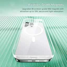 Ốp Lưng Siêu Mỏng Từ Tính Hỗ Trợ Sạc Không Dây Magsafe Baseus Crystal Series M…