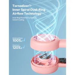 Quạt Cầm Tay AECOOLY Halo 01 Pro Portable Fan 4500mAh (6000rpm, 5 Speed Settin…