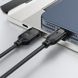 Cáp sạc dữ liệu ACEFAST C16-02 USB-A to Lightning vỏ TPU bền dẻo, hỗ trợ sạc n…