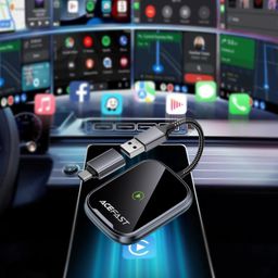 Bộ Chuyển Đổi Không Dây ACEFAST QC1 USB-A Cho Apple CarPlay / Android Auto – C…