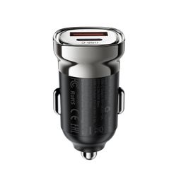 Tẩu Sạc Ô Tô ACEFAST B19 30W, 1 Cổng USB-C PD, 1 Cổng USB-A, Sạc Nhanh Cho Điệ…
