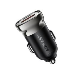 Tẩu Sạc Ô Tô ACEFAST B19 30W, 1 Cổng USB-C PD, 1 Cổng USB-A, Sạc Nhanh Cho Điệ…
