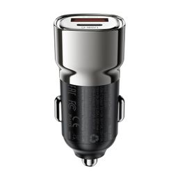 Tẩu Sạc Ô Tô ACEFAST B20 45W, 1 Cổng USB-C PD, 1 Cổng USB-A, Sạc Nhanh Cho Điệ…