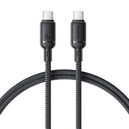 Cáp Sạc Nhanh Baseus Smooth Power C to C 60W PD 3.0 Bọc Dù Nylon Truyền Dữ Liệ…