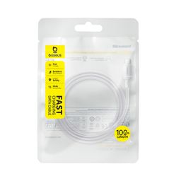 Cáp Sạc Nhanh Baseus Smooth Power C to C 60W PD 3.0 Bọc Dù Nylon Truyền Dữ Liệ…