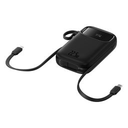 Pin Dự Phòng Sạc Nhanh Baseus Qpow2 Dual-Cable Digital Display 22.5W (10000mAh…
