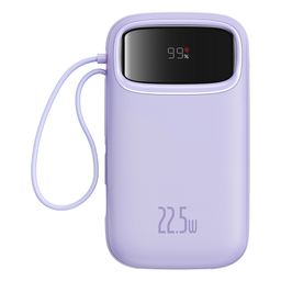 Pin Dự Phòng Sạc Nhanh Baseus Qpow2 Dual-Cable Digital Display 22.5W (10000mAh…