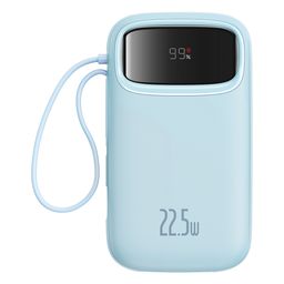 Pin Dự Phòng Sạc Nhanh Baseus Qpow2 Dual-Cable Digital Display 22.5W (10000mAh…