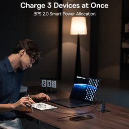 Củ Sạc Nhanh 2C+A Baseus PicoGo AE11 67W (GaN6 Pro, Navitas GaNFast™, BPS 2.0)