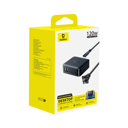 Bộ Sạc Để Bàn Baseus EnerFill FH21 120W (4*Type-C + 2*USB-A port)