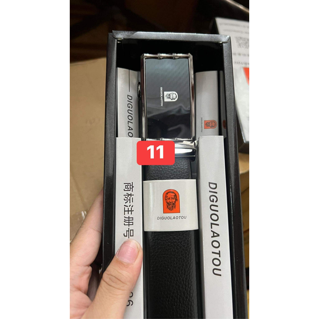 Thắt Lưng Nam Lẫn Mẫu, Khóa Tự Động, Dài 1m1