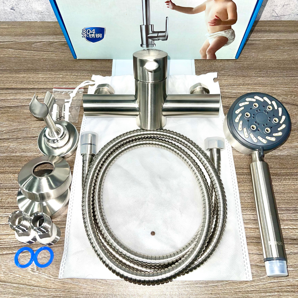 [ KHO HCM ] Vòi Sen SUPOR 250803-02-LS – Inox 304 Cao Cấp