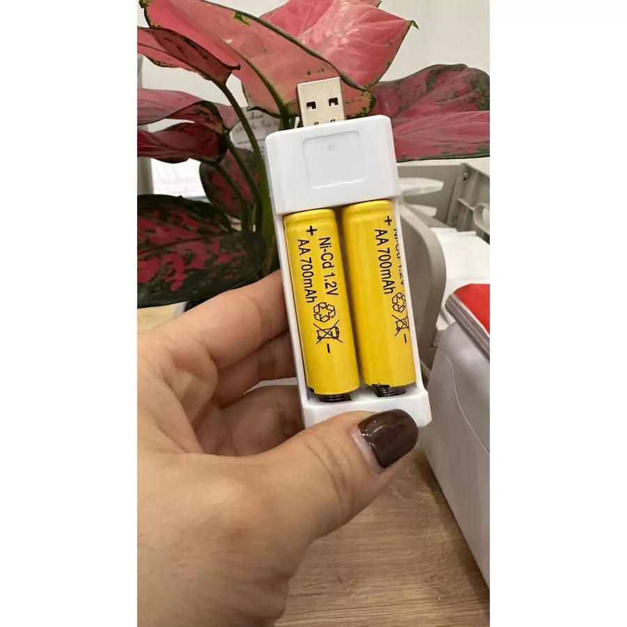 Bộ Pin Sạc AA cổng sạc USB