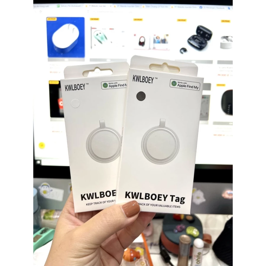 Thiết bị định vị GPS TAGUKIOO hoạt động với Áp Pồ Find My