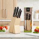 Bộ dao làm bếp 6 Món Family CHEF - kèm đế gỗ