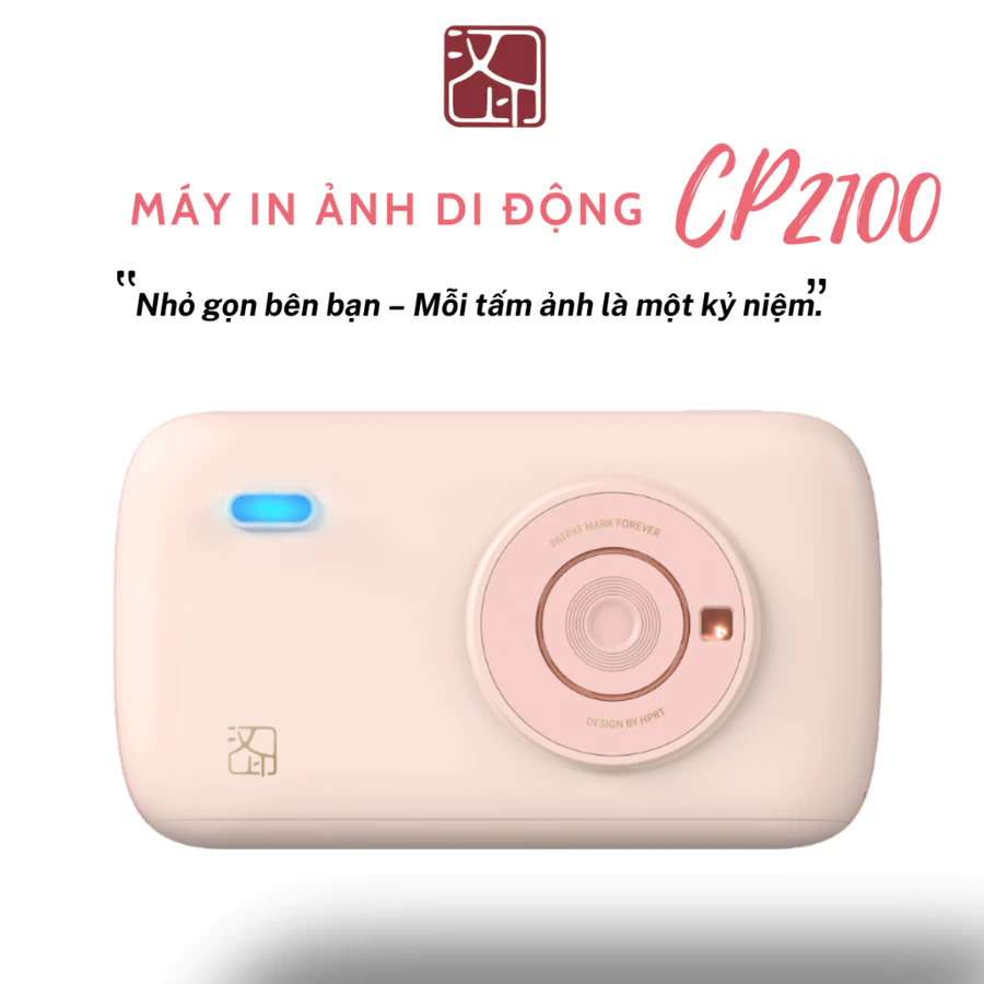 Máy In Ảnh Tự Động HPRT CP2100 – In Ảnh Lấy Ngay Từ Điện Thoại, Hỗ Trợ Không Dây