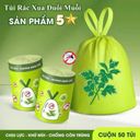Túi rác ngải cứu