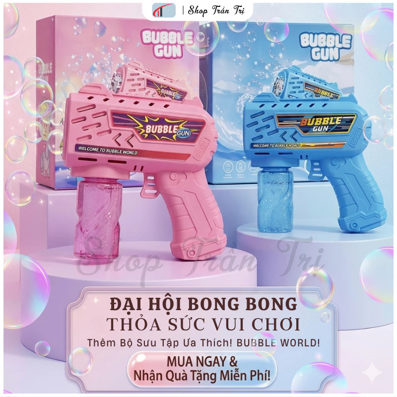 Súng bắn bong bóng xà phòng