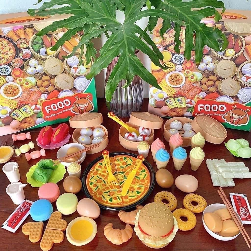 Set đồ chơi món ăn dimsum 88 chi tiết