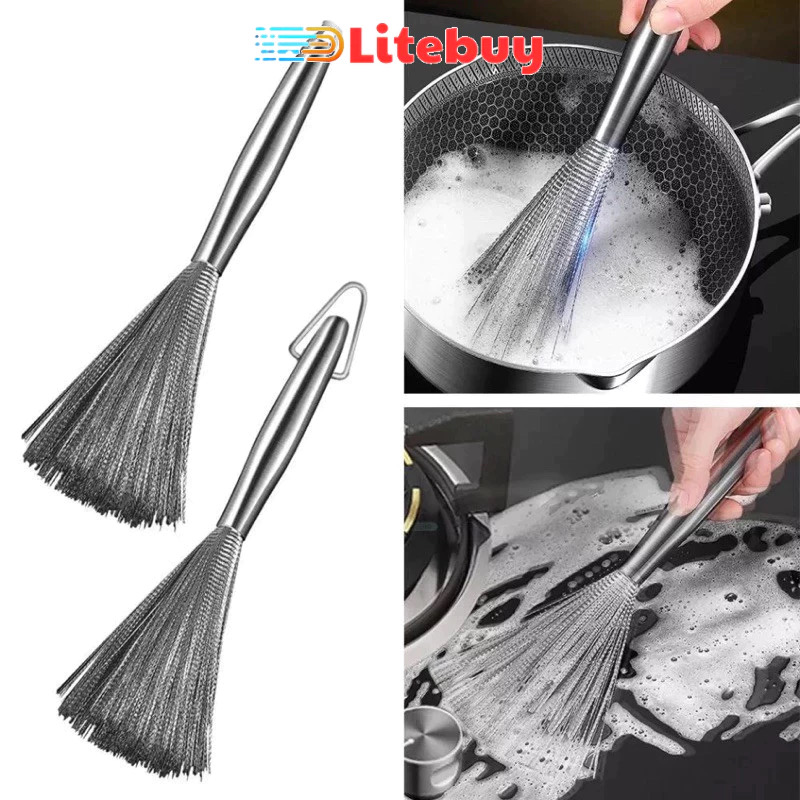 Chổi cọ xoong nồi inox 