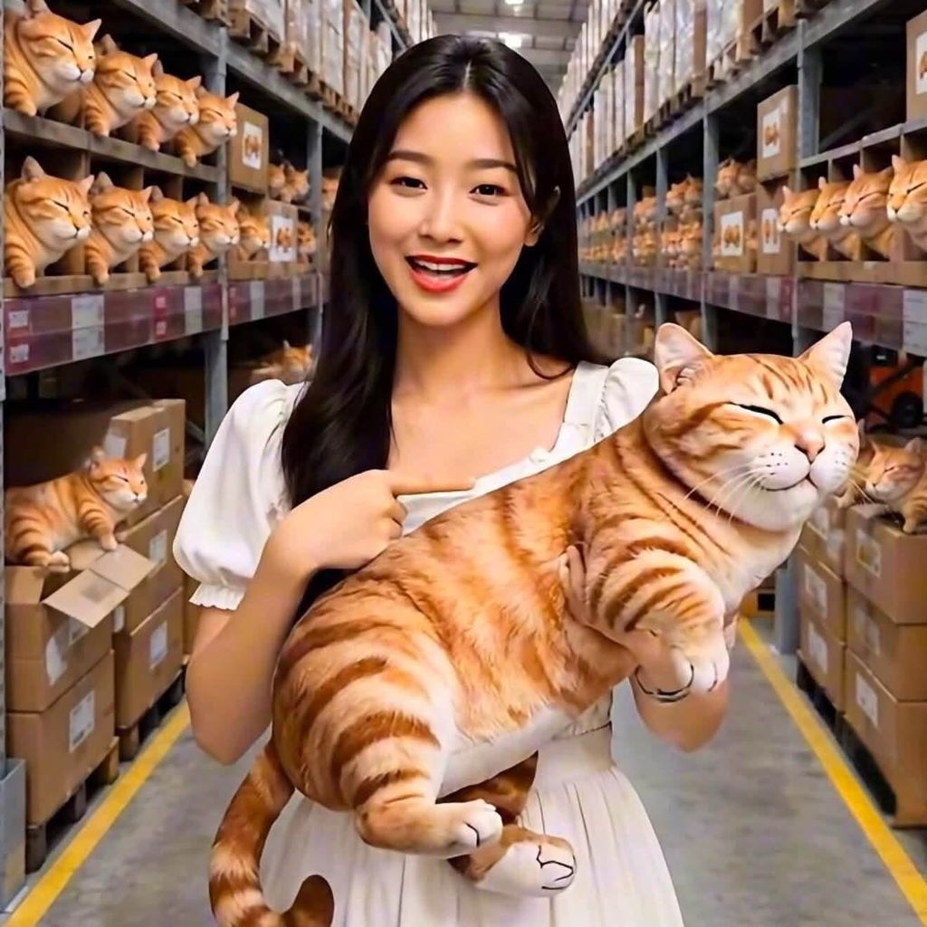 Gấu bông chó mèo lợn size 50cm