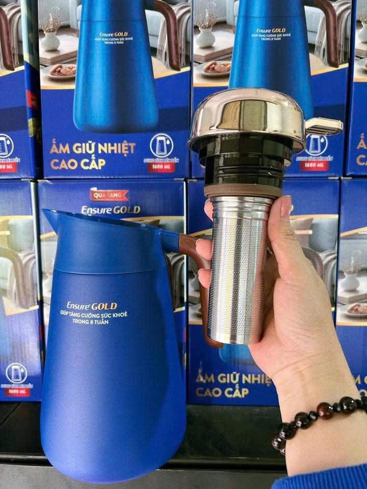 Bình / phích giữ nhiệt ensure 1600ml 
