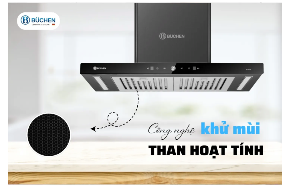 Máy hút mùi Buchen BU35DB - Ảnh 3