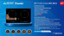 BẾP TỪ ĐÔI FUNIKI HPC 3D12  - Ảnh 8