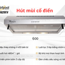 Máy hút mùi Whirlpool AKR621IXV - Ảnh 5