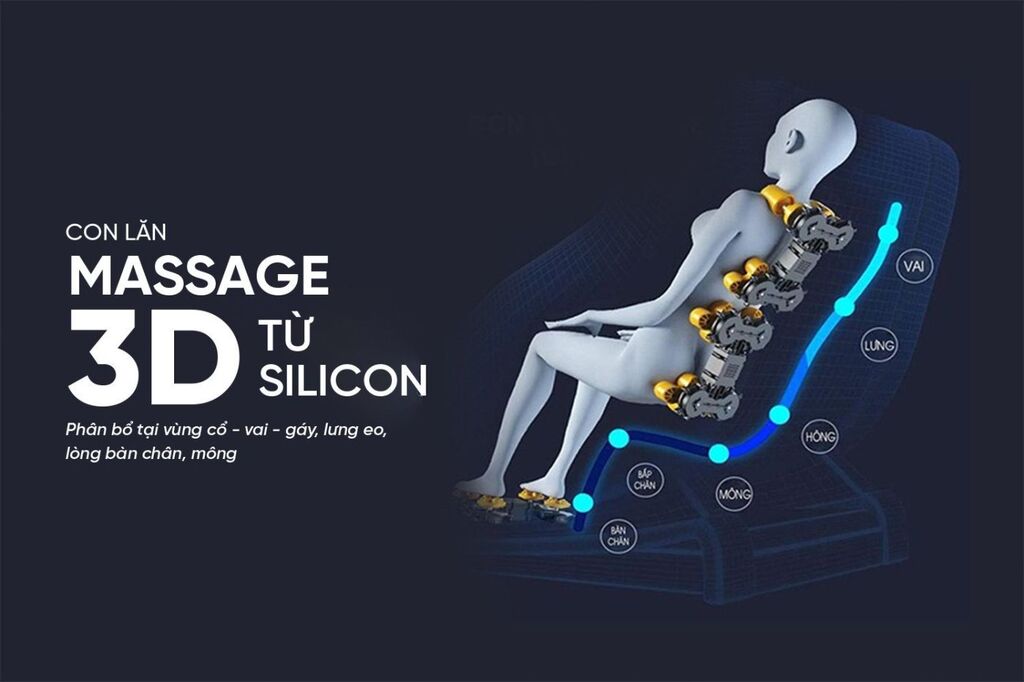 Ghế Massage Kingedo KE11 - Ảnh 4