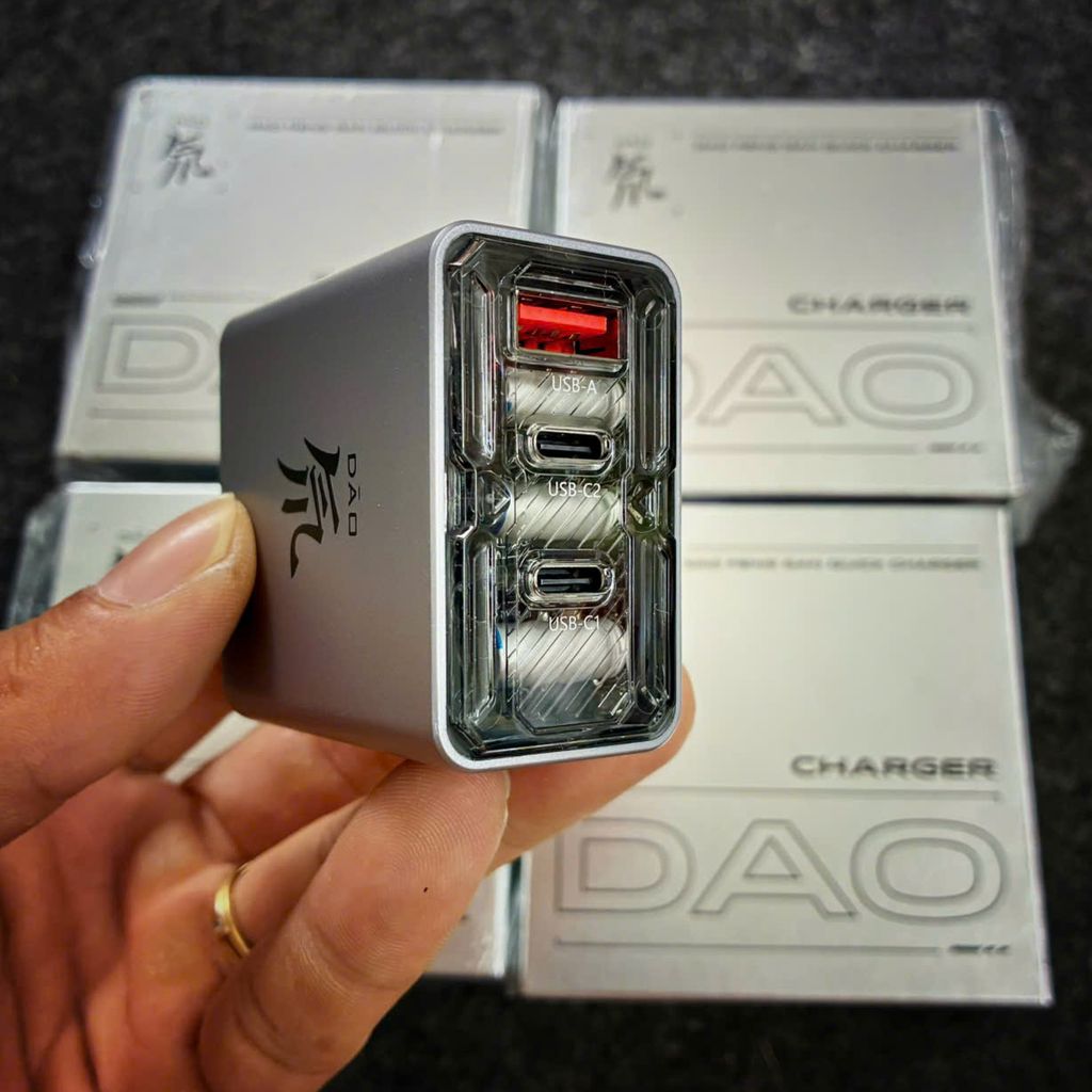 Bộ Sạc Nhanh Nubia Dao PA0235 - Sạc Nhanh Cho Xiaomi 67W - PD 65W - PPS 67W - Đi Kèm Dây Sạc C to C