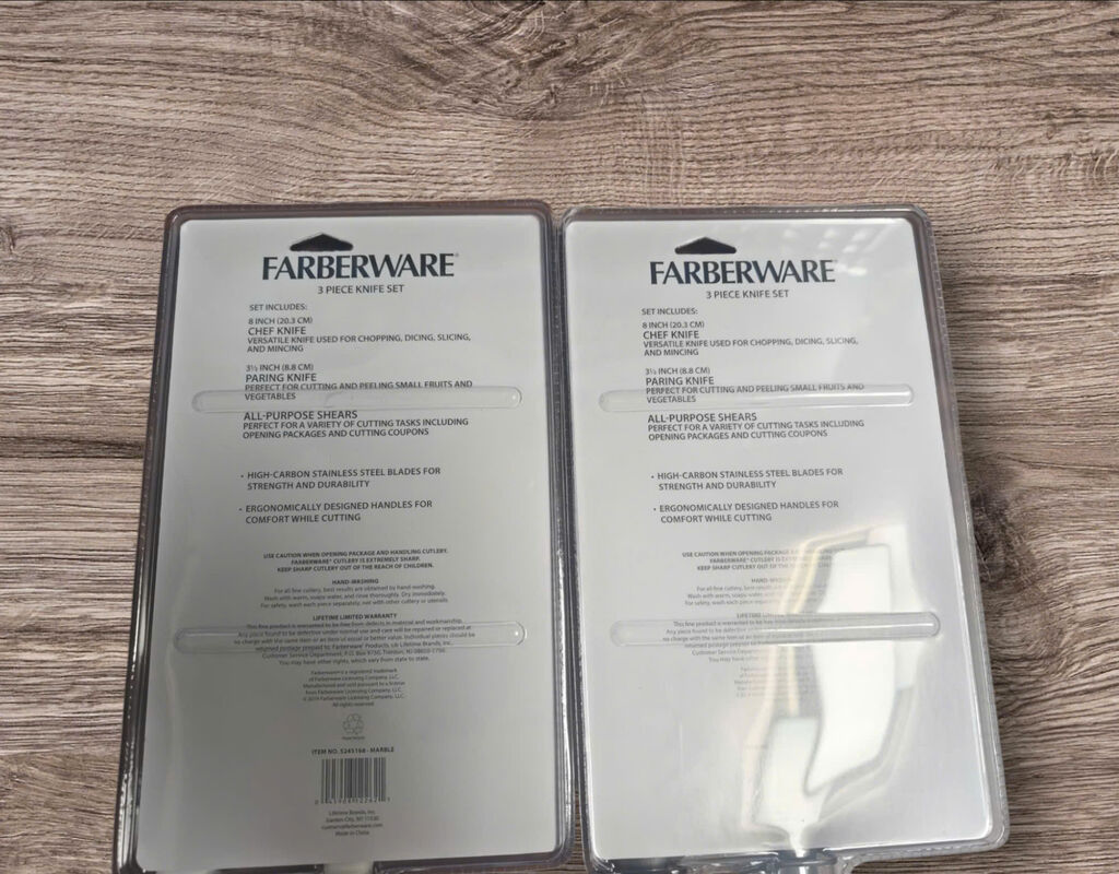 Bộ 3 Farberware Cao Cấp - Thái, Gọt, Kéo Đa Năng Tiện Lợi - Ảnh 4