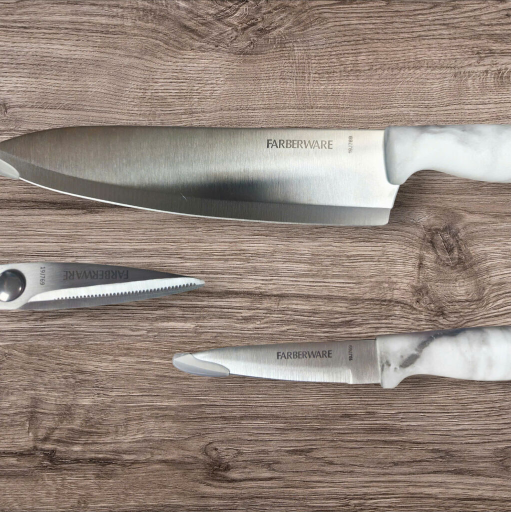 Bộ 3 Farberware Cao Cấp - Thái, Gọt, Kéo Đa Năng Tiện Lợi - Ảnh 5