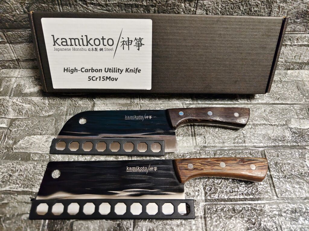 Cặp thái đa năng Kamikoto - Japan (Santoku + Nakiri) - Ảnh 2