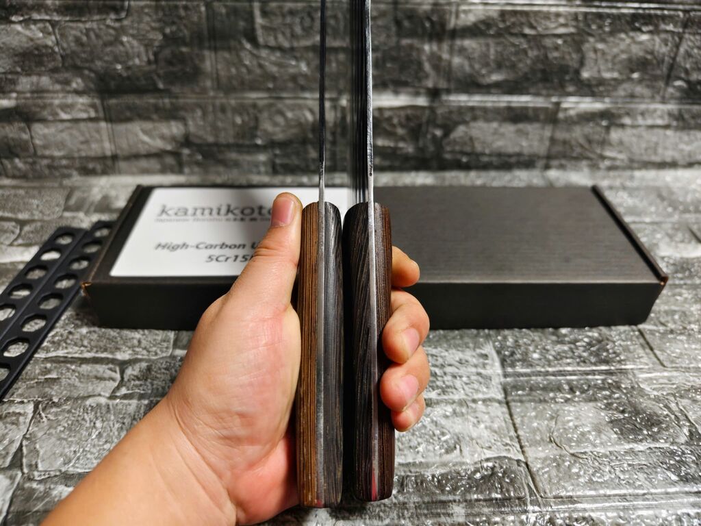 Cặp thái đa năng Kamikoto - Japan (Santoku + Nakiri) - Ảnh 10