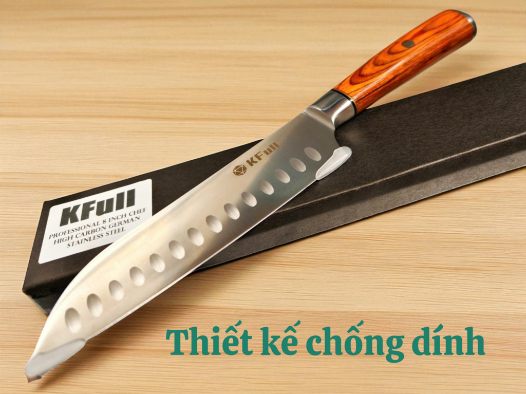 Thái đa năng Santoku KFull (amazon)