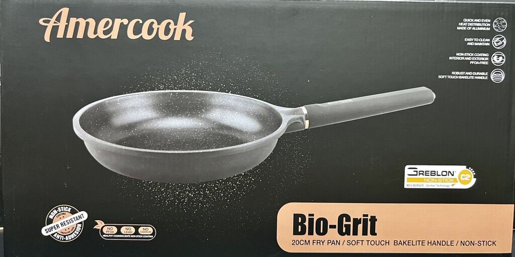 Chảo chống dính Amercook Bio-Grit 20cm - Thanh lý hàng tồn - Ảnh 4