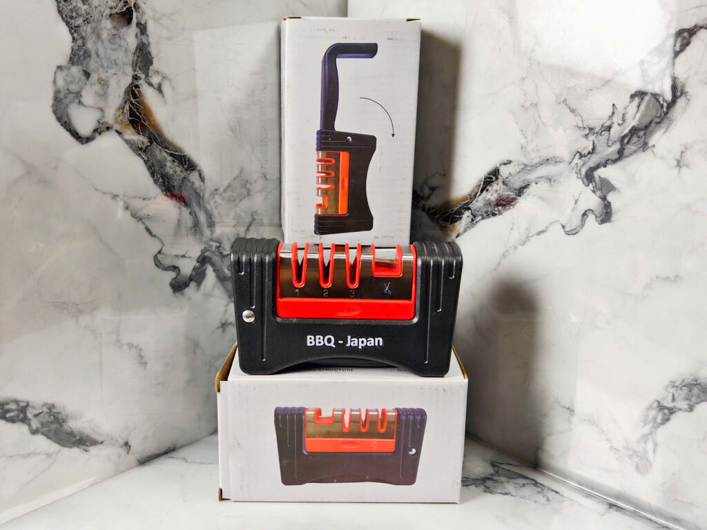 DỤNG CỤ MÀI DAO 4 TRONG 1 – BBQ JAPAN  - Ảnh 4