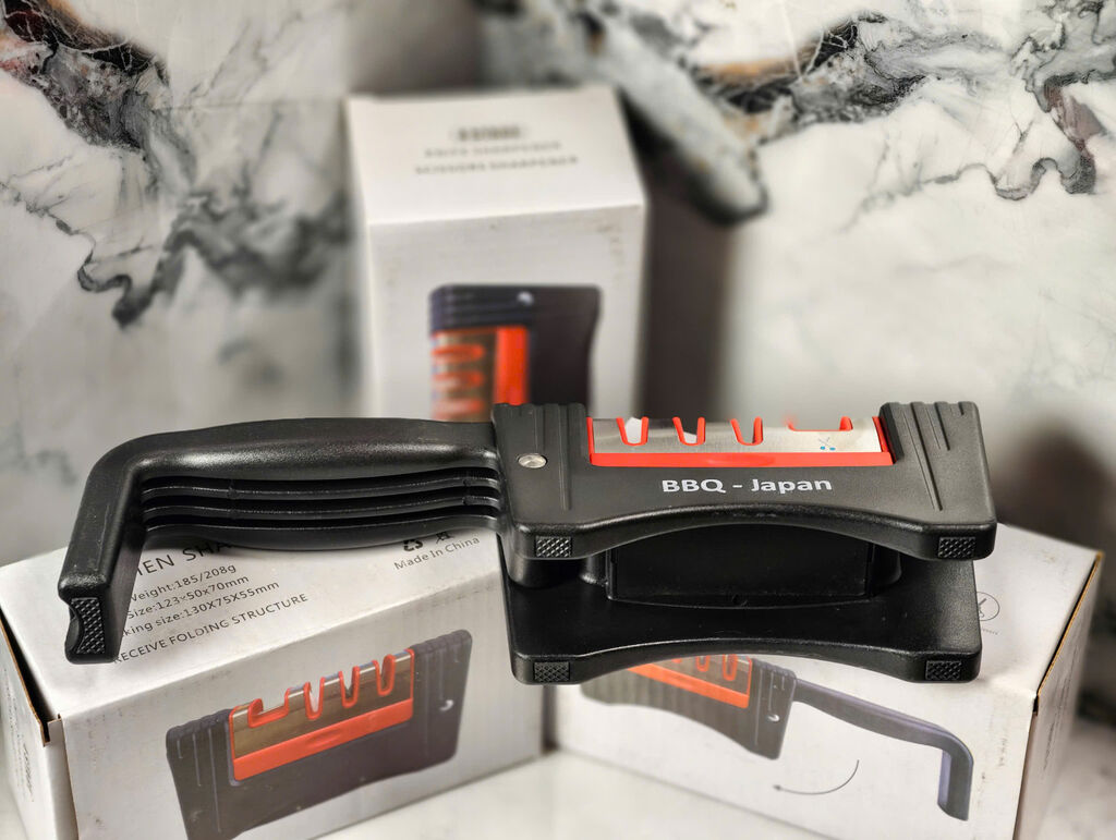 DỤNG CỤ MÀI DAO 4 TRONG 1 – BBQ JAPAN  - Ảnh 7