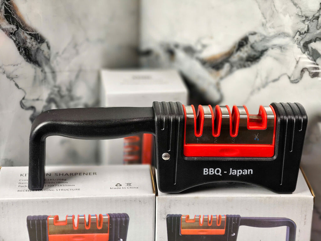DỤNG CỤ MÀI DAO 4 TRONG 1 – BBQ JAPAN  - Ảnh 8