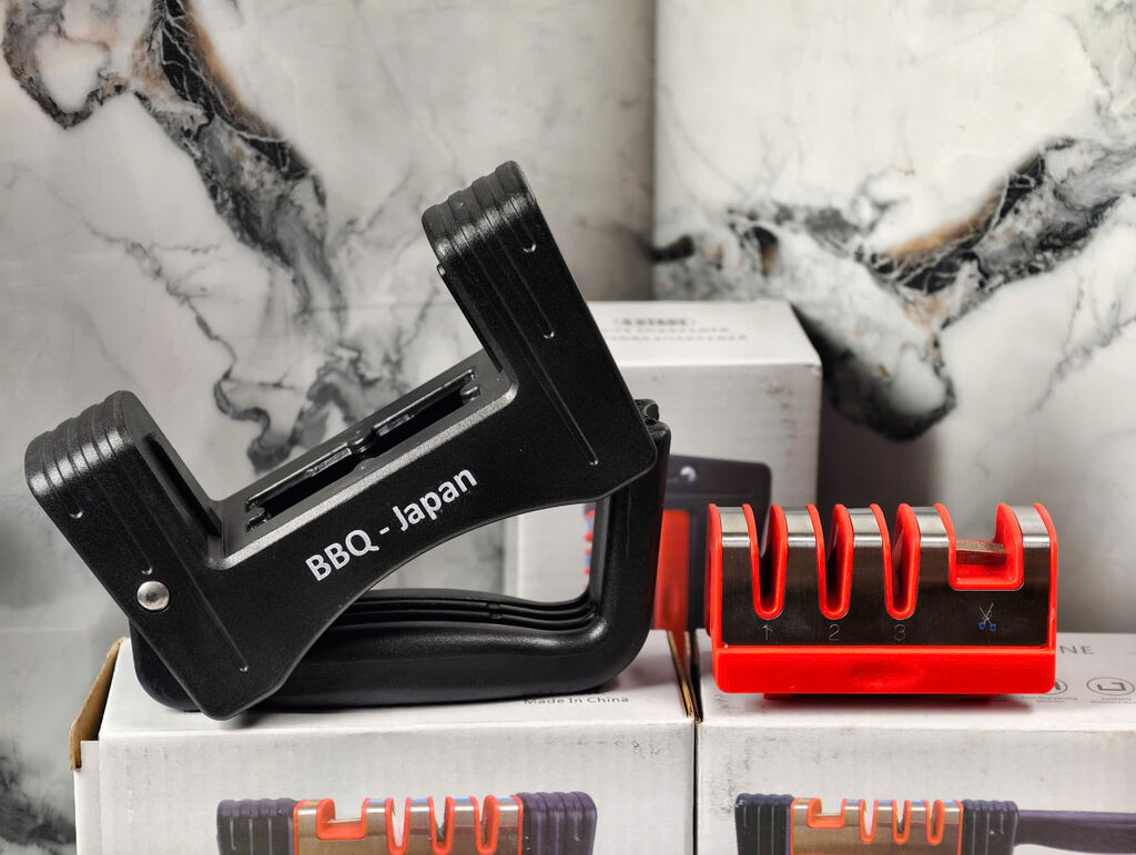 DỤNG CỤ MÀI DAO 4 TRONG 1 – BBQ JAPAN  - Ảnh 9