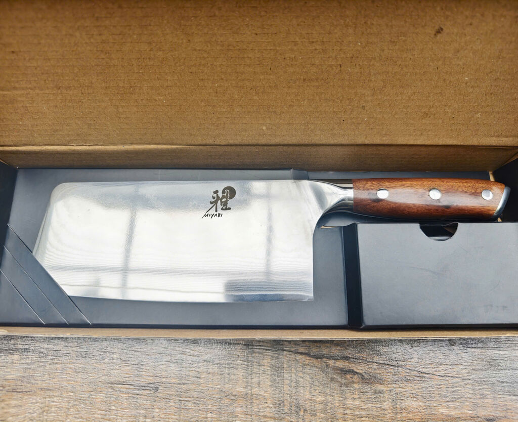 Thái 3 lớp damascus VG10 Miyabi Nhật Bản  - Ảnh 3