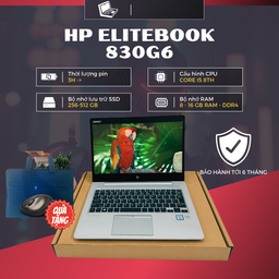 HP Elitebook 830g5, g6 i5 Có Bảo mật vân tay/ Nâng cấp được Ram và Bộ nhớ